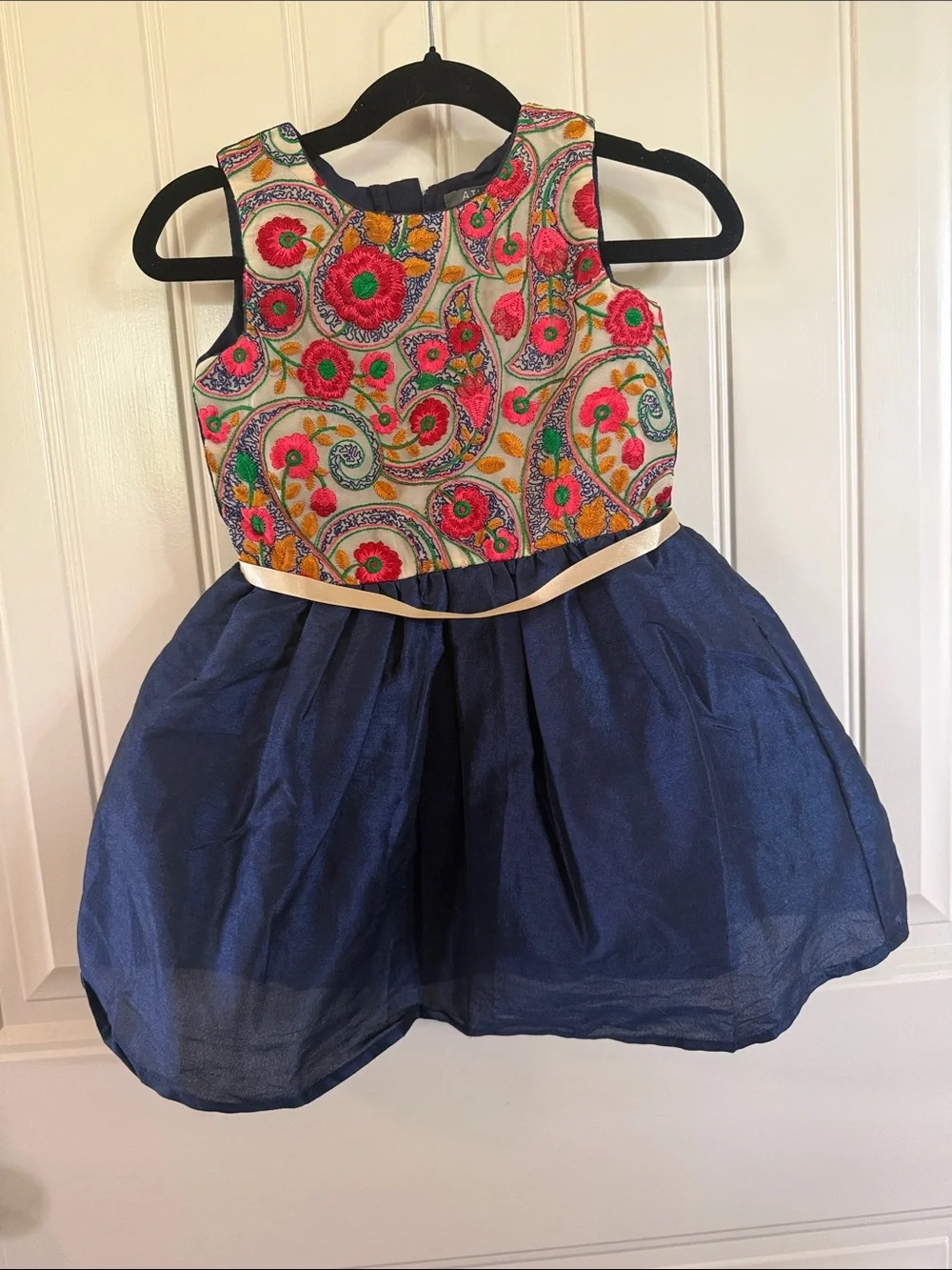Embroidered Party Dress